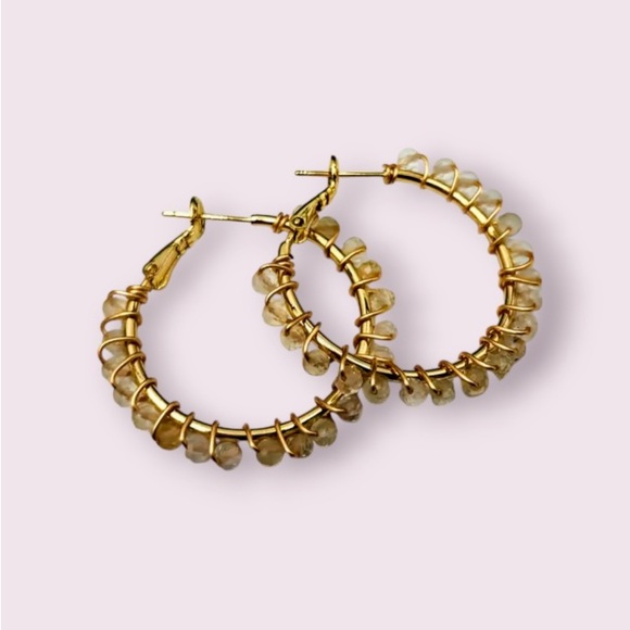 Citrine Earrings NWT - Picture 3 of 3